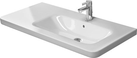 Lavelli Cucina Ceramica Duravit.Durastyle Lavabo Lavabo Consolle Asimmetrico 232610 Duravit